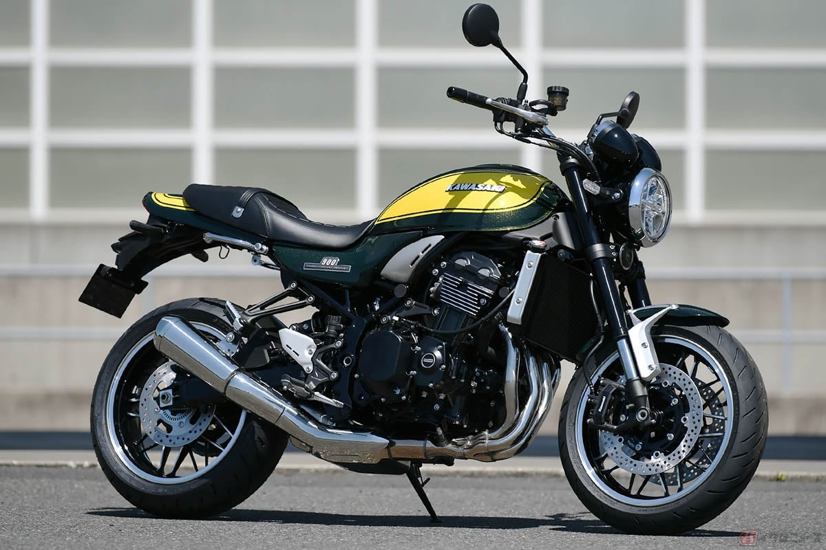 カワサキ「Z900RS」2024年モデル 発売されたばかりの注目色「イエロー