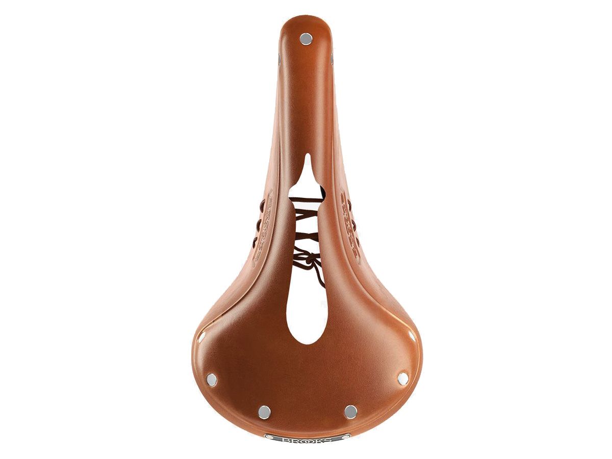 Brooks B17 Narrow Carved Honey
