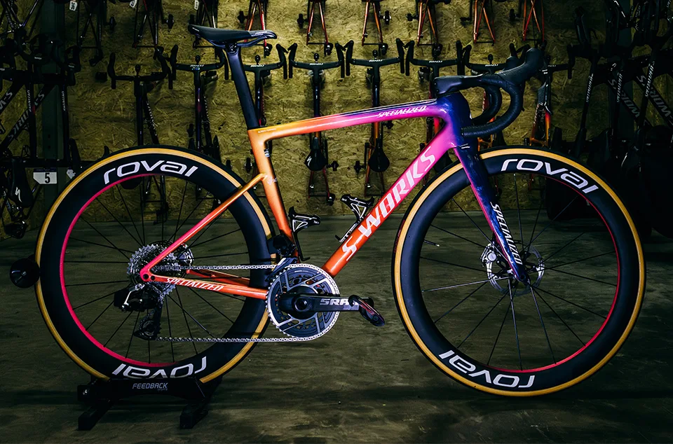 $50K 1-of-1 Custom Specialized S-Works Tarmac SL8 Bike Includes