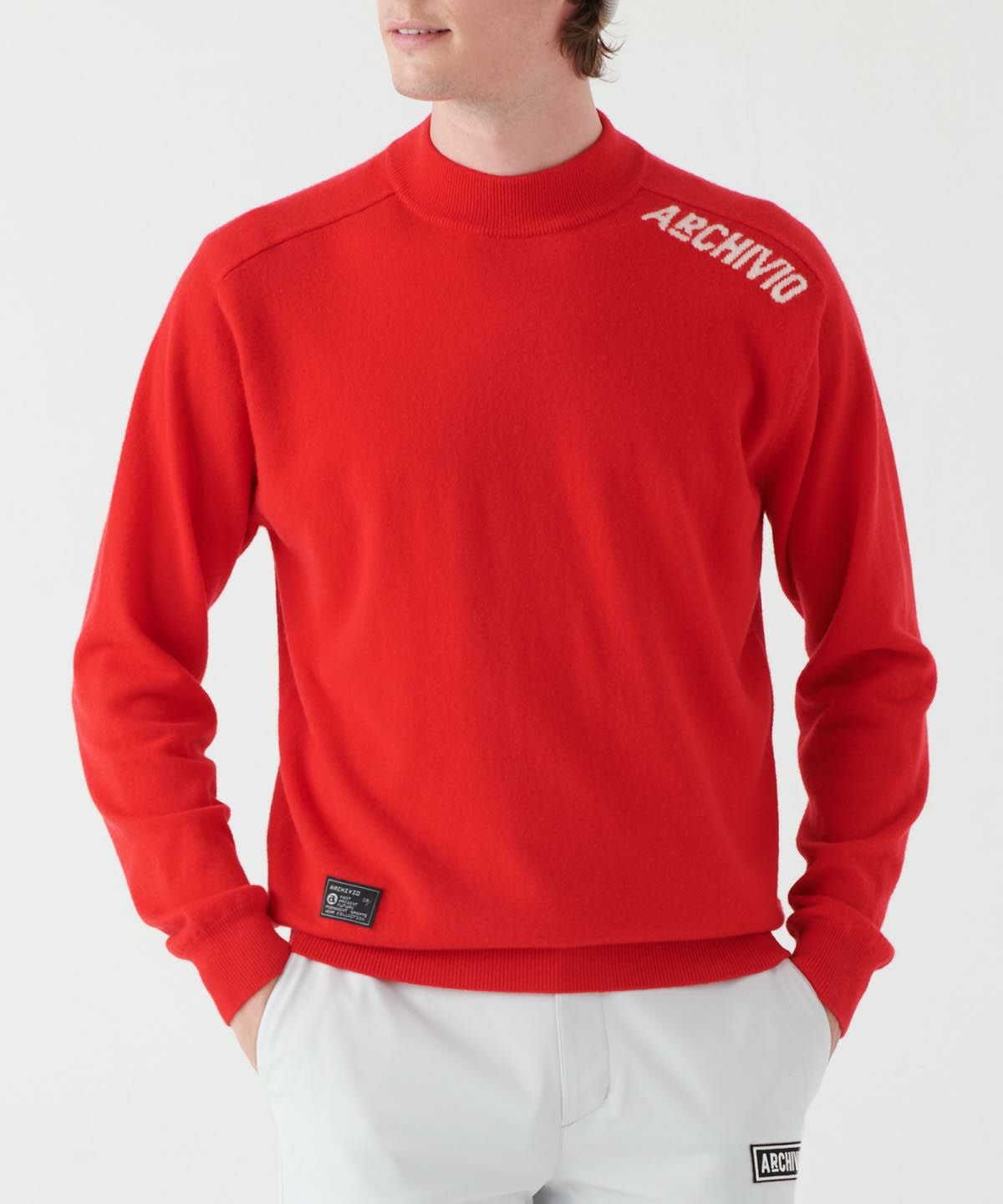 メンズ】 吸汗速乾長袖ハイネックプルオーバー|アルチビオ