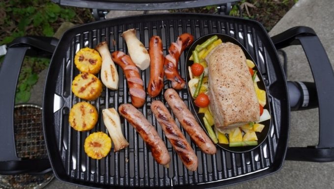 ウェーバー(Weber)の電気グリル Q1400 で自宅で超豪華なBBQ♪ | 魅惑の