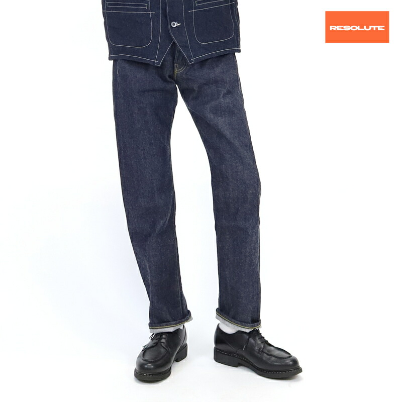 リゾルト RESOLUTE/714 大戦モデル ワンウォッシュデニム ONE WASH