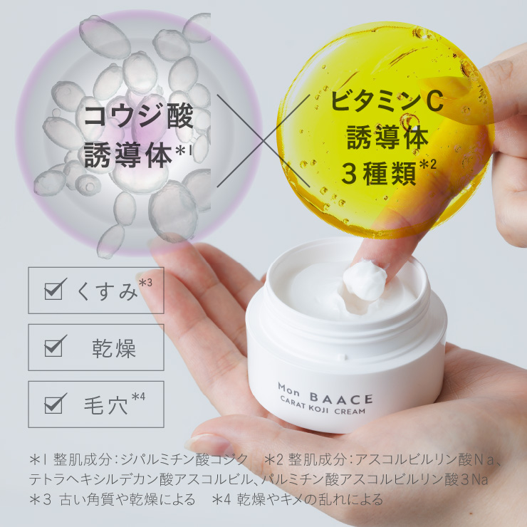 ビタミンC誘導体- フェイスクリーム 保湿クリーム モンバーチェ