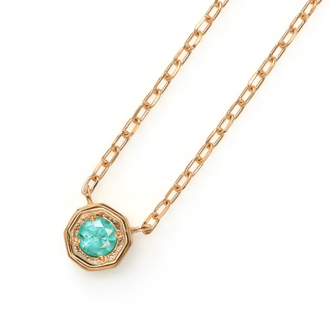 ビズー公式】パライバ トルマリン K18(18金) ネックレス アン | 希少石