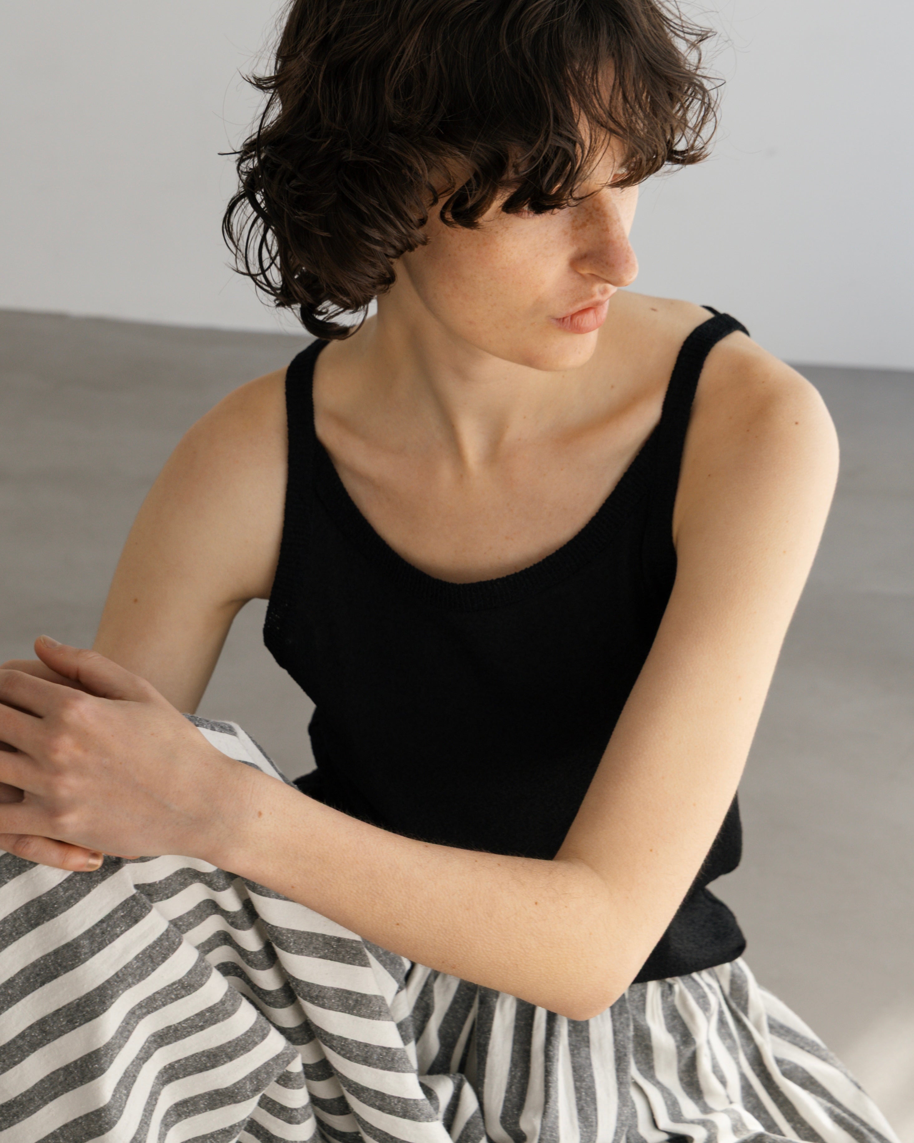 Mii:)様専用ヨービオトープ ニット キャミ ホルターネック