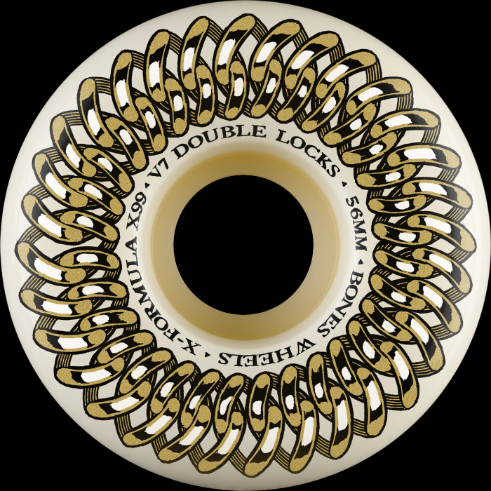 BONES WHEELS X-Formula Skateboard Wheels Double Lock V7 56mm 99A