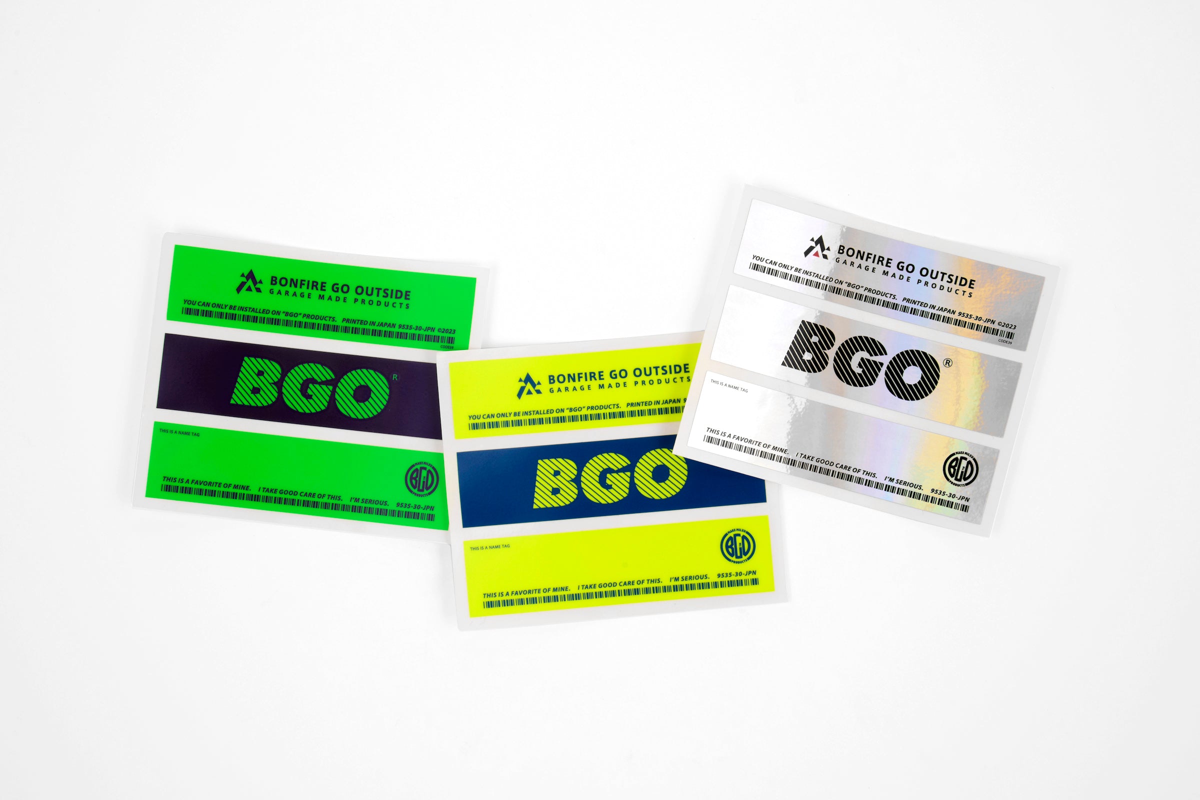 BGO SCスライドトップ50 with フット+エッジパッド BGO bonfire go