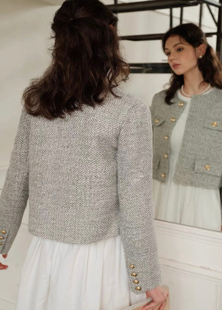 Classical Tweed Jacket – BONITA ESCARLATA