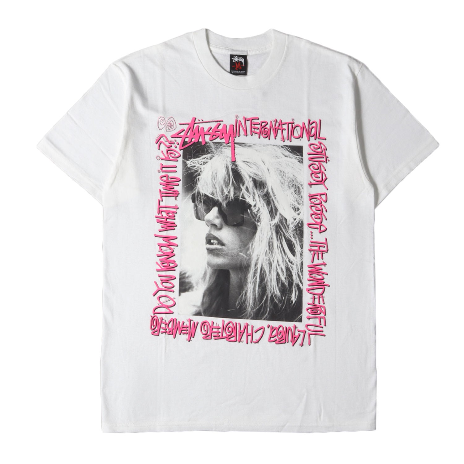 STUSSY (ステューシー) 00s ローラ フォト Tシャツ(S/S LAURA TEE