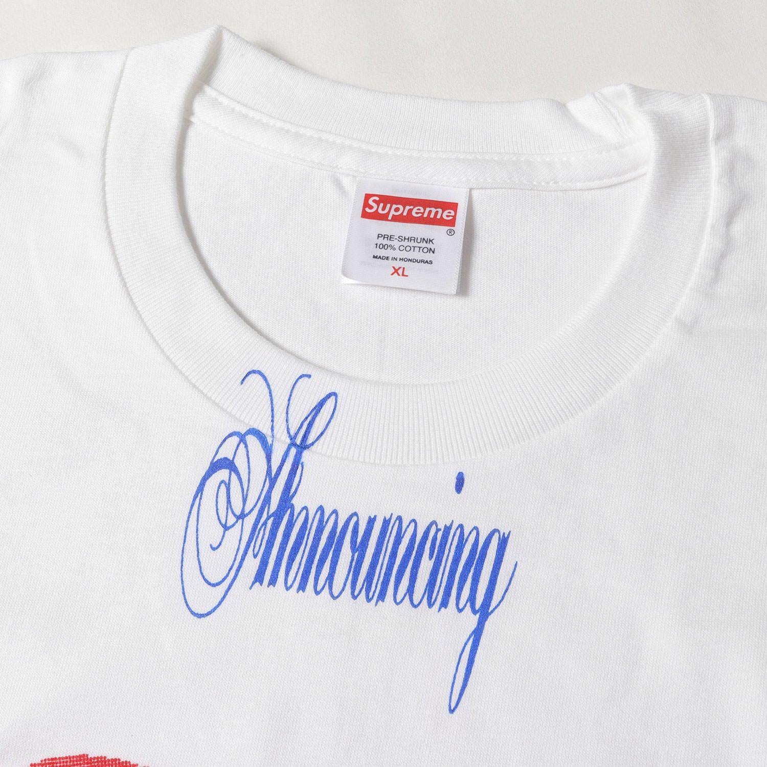 Supreme (シュプリーム) 25SS ハート グラフィック Tシャツ(Announcing