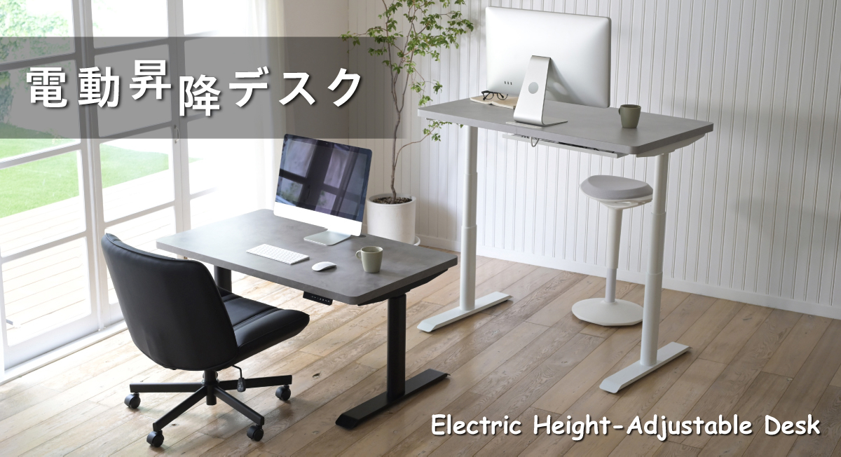 商品情報_電動昇降デスク／スタンダードモデル（薄型天板／幅100cm