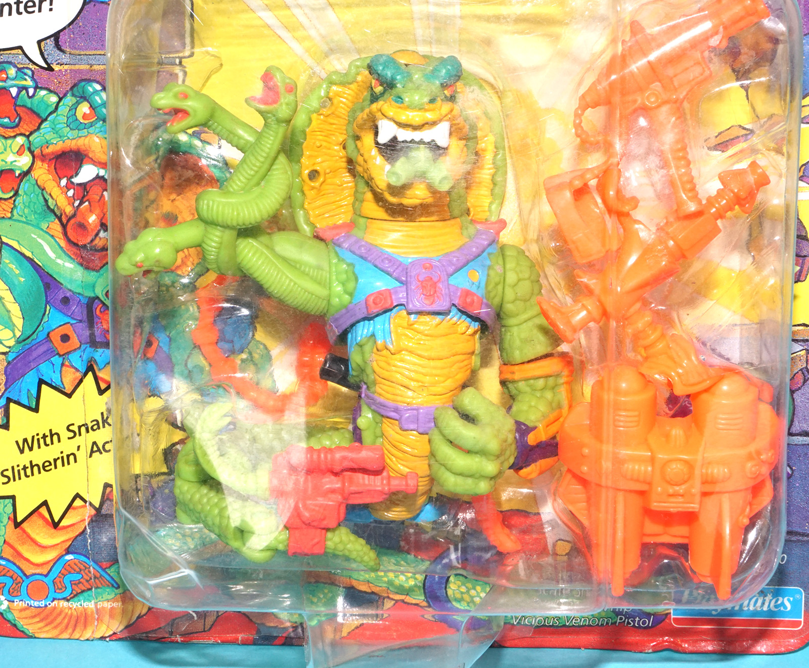 TMNT TEENAGE MUTANT NINJA TURTLES SCALE TAIL MOC MOSC SEALED CARD