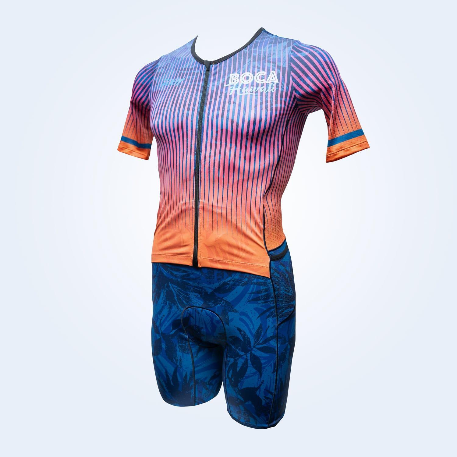 Men's Tri Aero Fz Racesuit - BOCA Hawaii