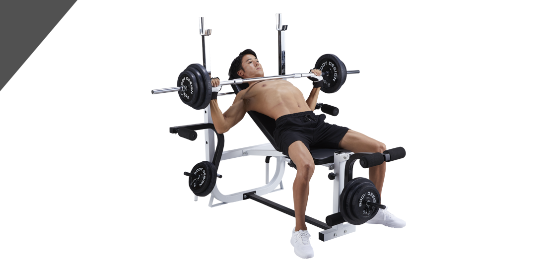 ホームビルダーパック / ラバーバーベルセット100kg / シャフト180cm