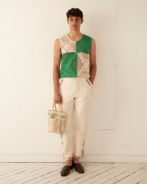 Duotone Crochet Tank – BODE