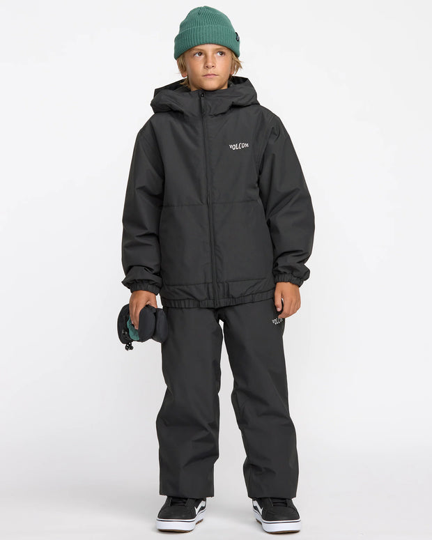 Volcom - Chaos Full Zip Jacket - Black – Board Of Missoula