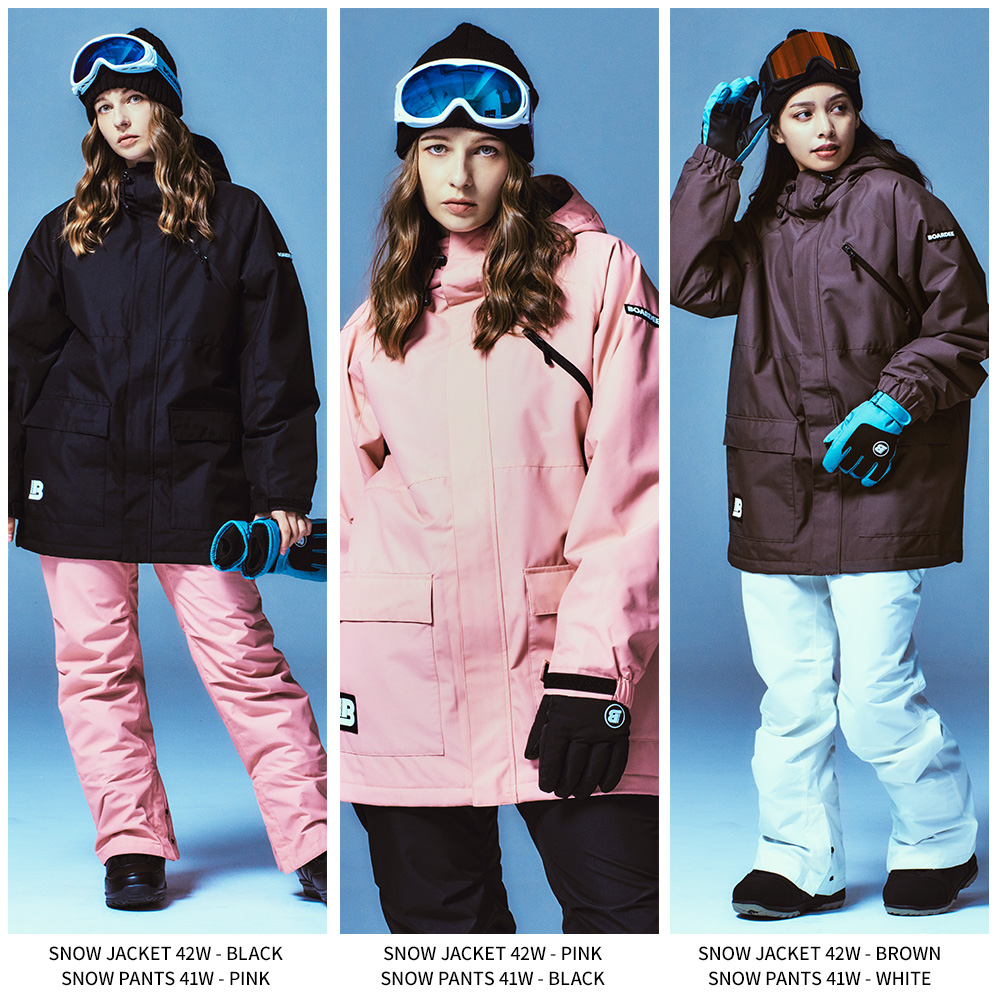 BOARDEE】ゆうちゃみ スノボウェア レディース 上下セット M