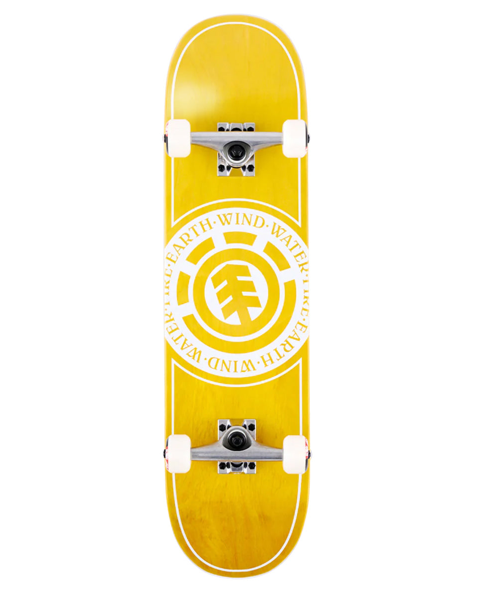 ELEMENT スケートボード SEAL JAPAN 7.75 コンプリートデッキ YEL