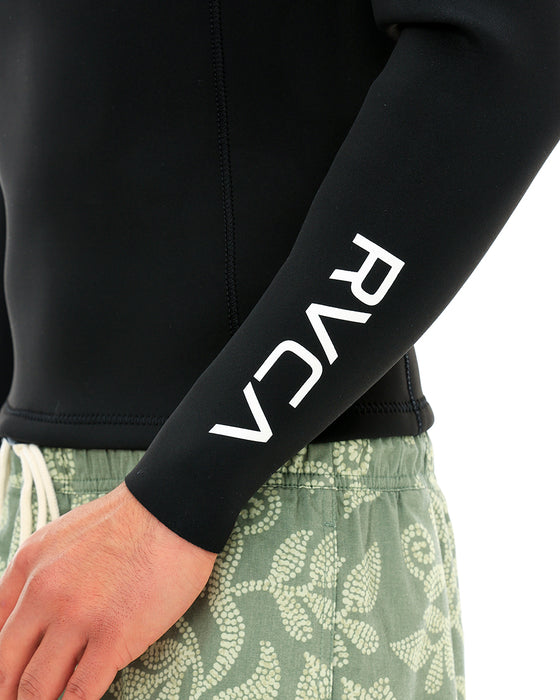 OUTLET】RVCA メンズ BALANCE BACK ZIP SURF TOP ロングタッパー