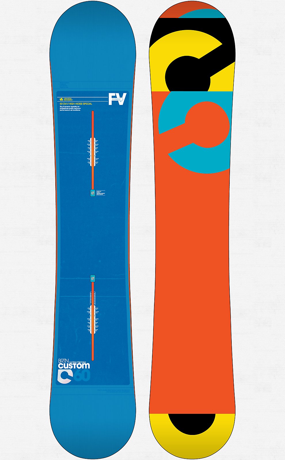 スノーボードバートンBURTON カスタムフライングV 156cm 公式 2013年