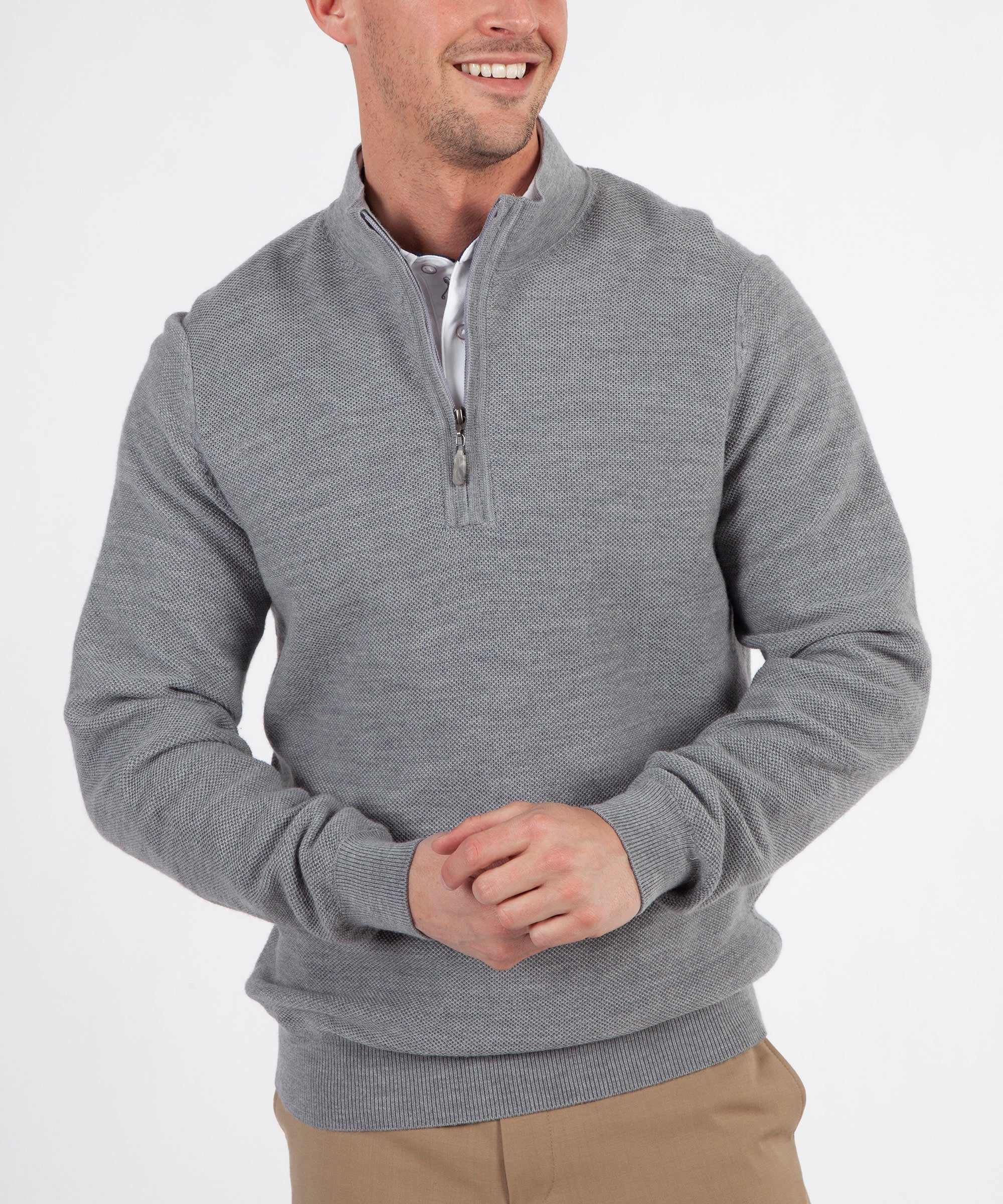 メンズウェア BRIEFING HOL MENS WOOL GAUZE CREW NECK メンズウェア