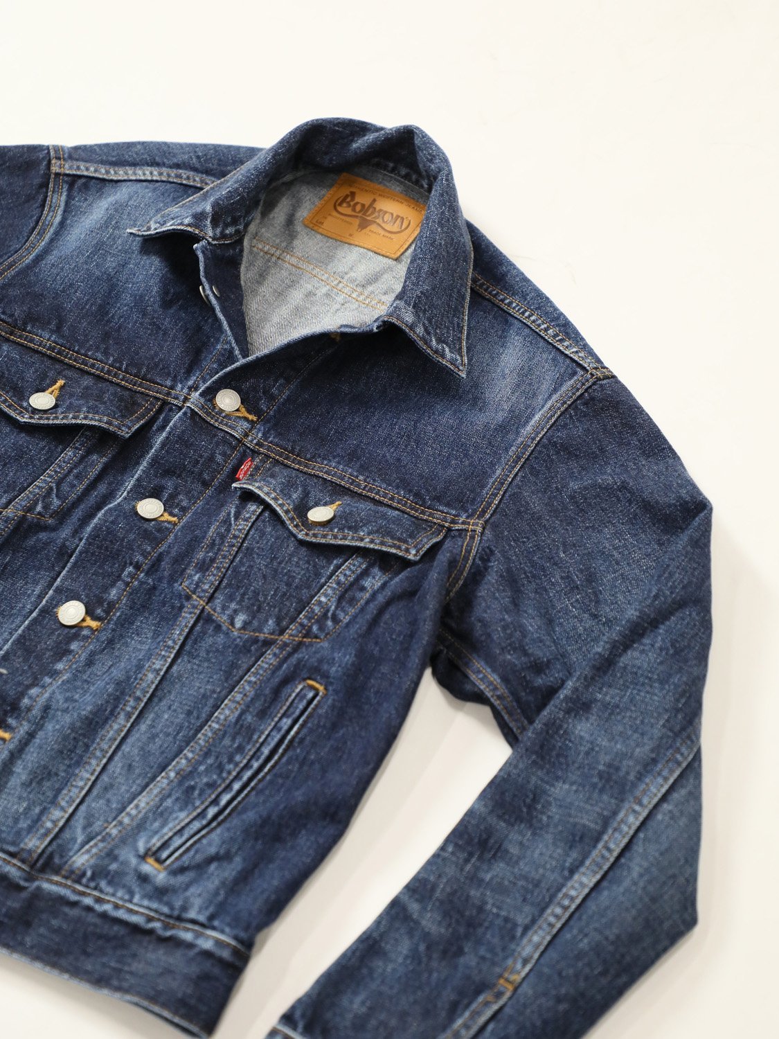 Premium denim jacket vintage wash g-jumpers unisex – BOBSON JEANS