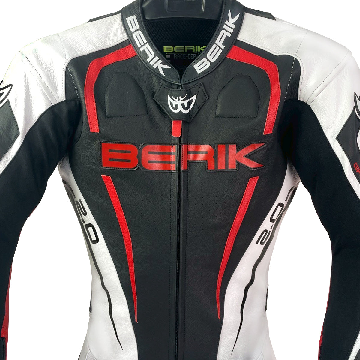 LS1-171334-BK D.RED BERIK RACINGSUITS