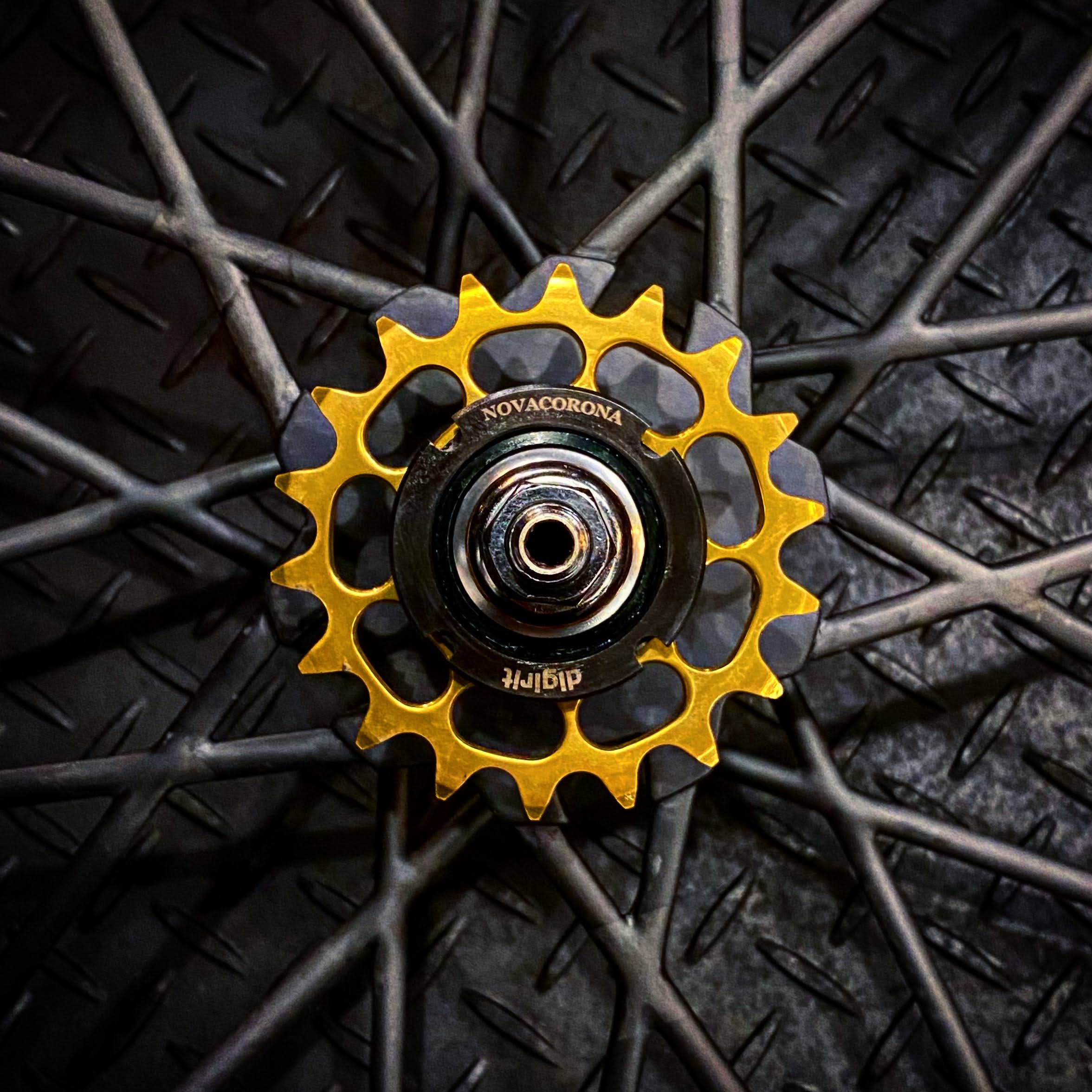 NOVACORONA NEW CARBON WHEELS ~ Charlie ~make a personalized bicycle~