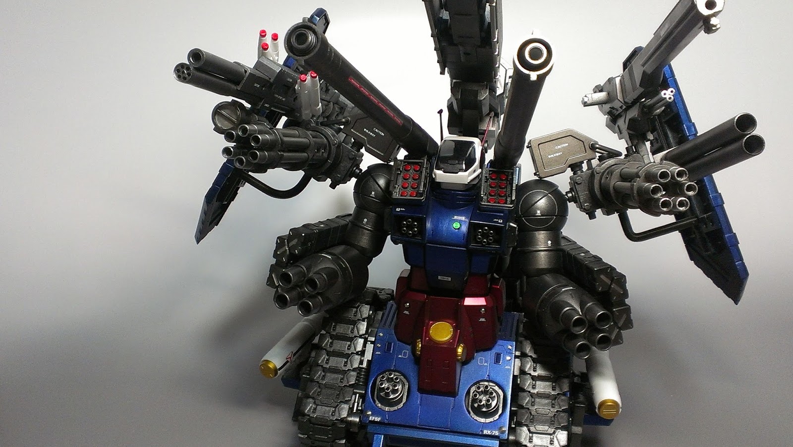 GUNDAM GUY: 1/100 RX-75 Guntank Kai - Custom Build
