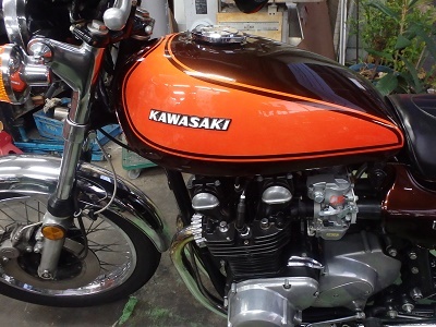 カワサキ Kawasaki Z750FX1タンクのみ✨希少✨カワサキZ750FX1型紺