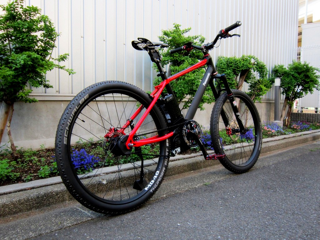 八輪庵: [電動アシストカスタム] パナソニック・ハリヤ ストリートMTB仕様