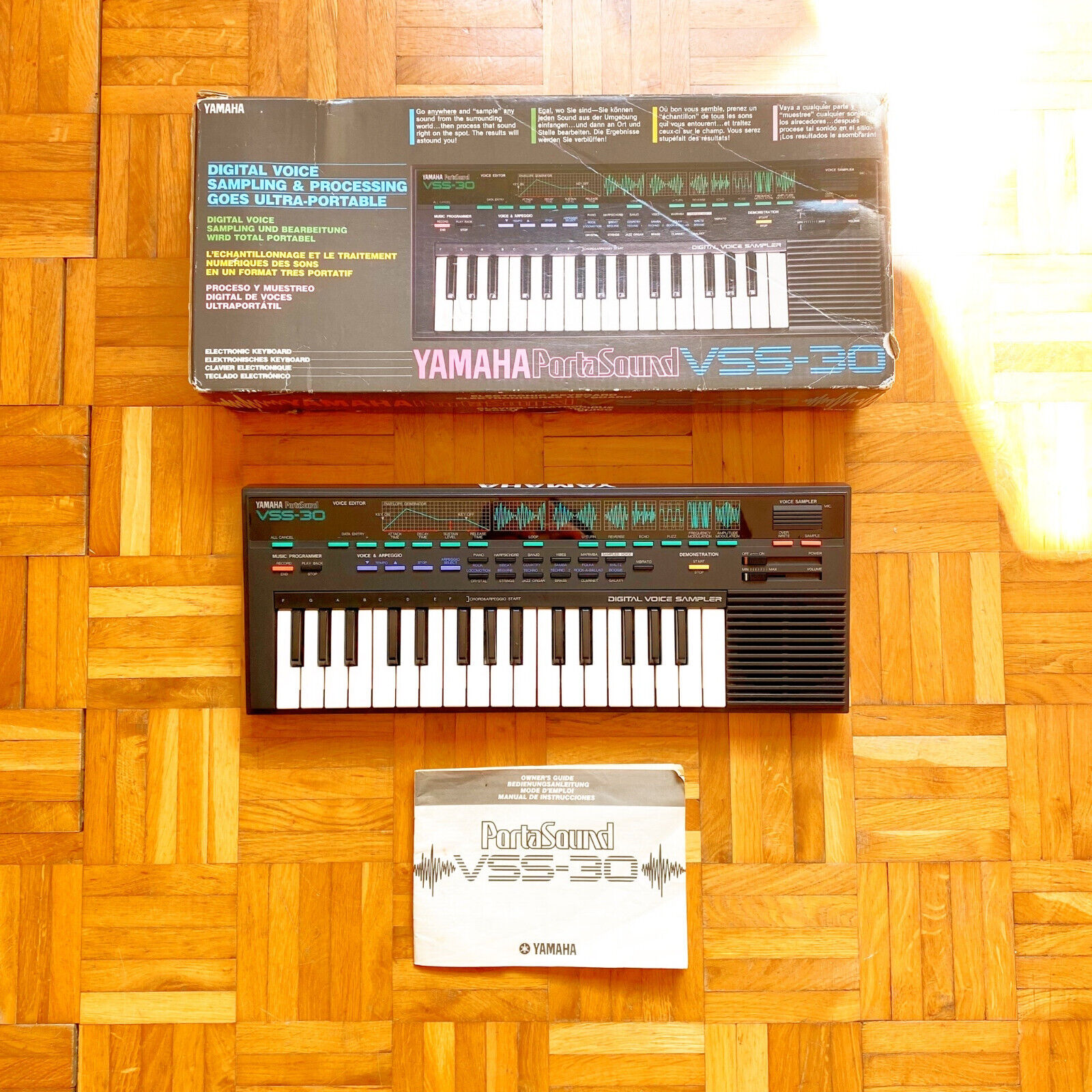 MATRIXSYNTH: Yamaha VSS-30 (1987) - Sigur Ros Voice Sampling