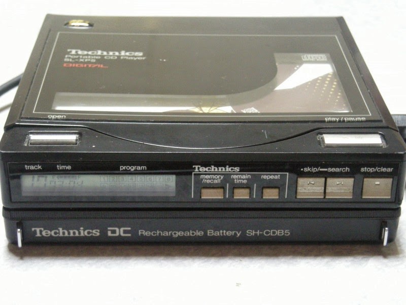 みはの徒然ブログ: Technics Portable CD Player SL-XP5