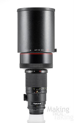 Making Not Taking: Tokina MF 300mm f/2.8 AT-X SD - Performance