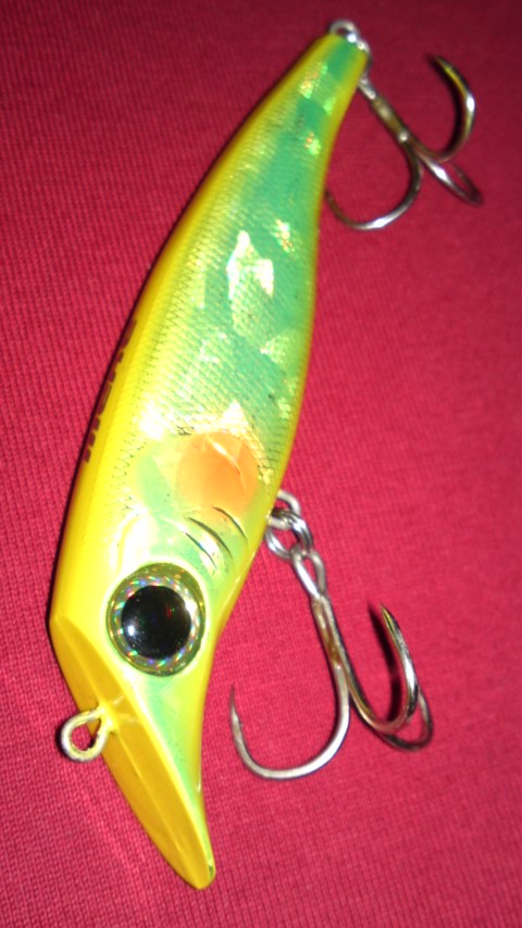 希少美品ミラクルワークスビリケンハンドメイドウッドルアー ウメイロ