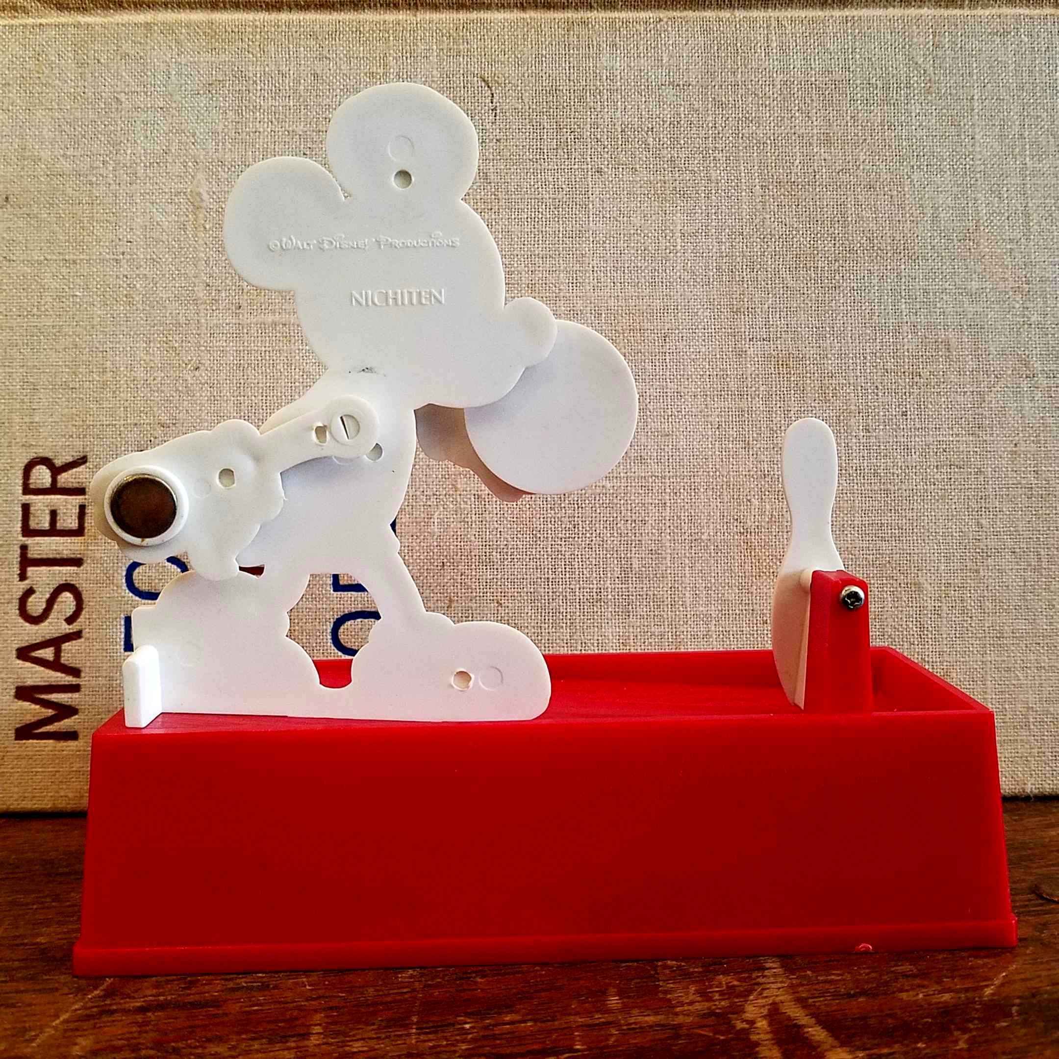 ビンテージなミッキーマウスのボーリングバンク（貯金箱） - [Sold Out