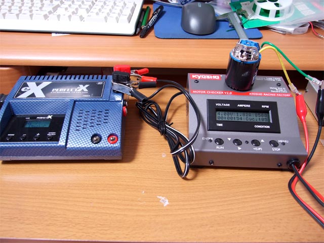 京商 モーターチェッカー K.R.F モーターチェッカー 中古品 京商