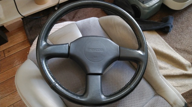 RX7 FC3S 純正ハンドルへ交換 | プラモデルを作り続けよう