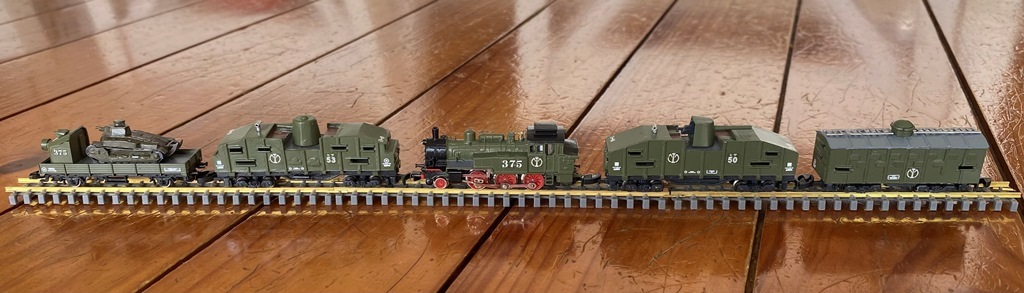 Zゲージで南満州鉄道の装甲列車を作ってみた！① - ちばみなとjp