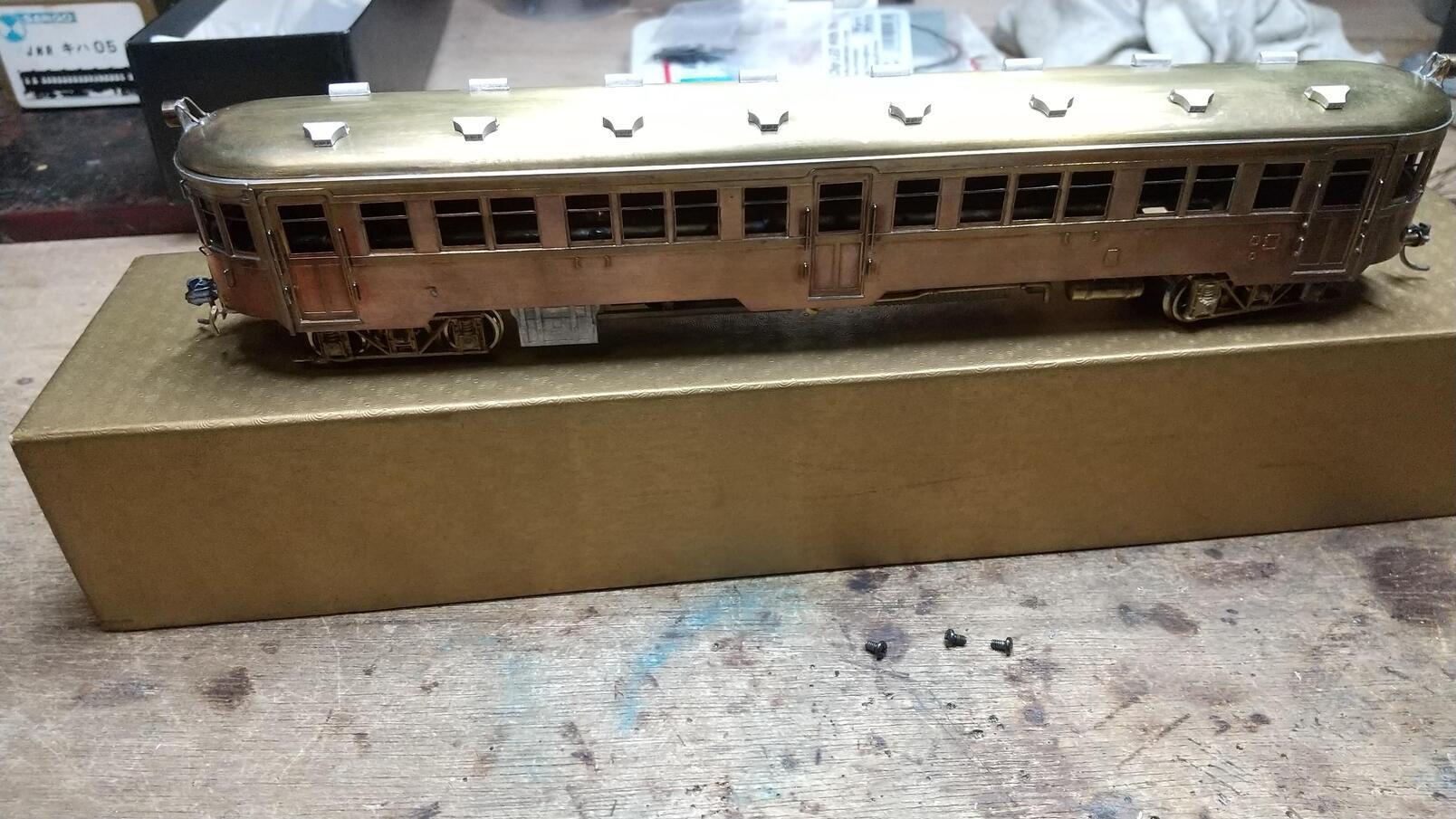 鉄道模型製作販売記 江若鉄道キハ07 キハ05 珊瑚模型ベース リファイン