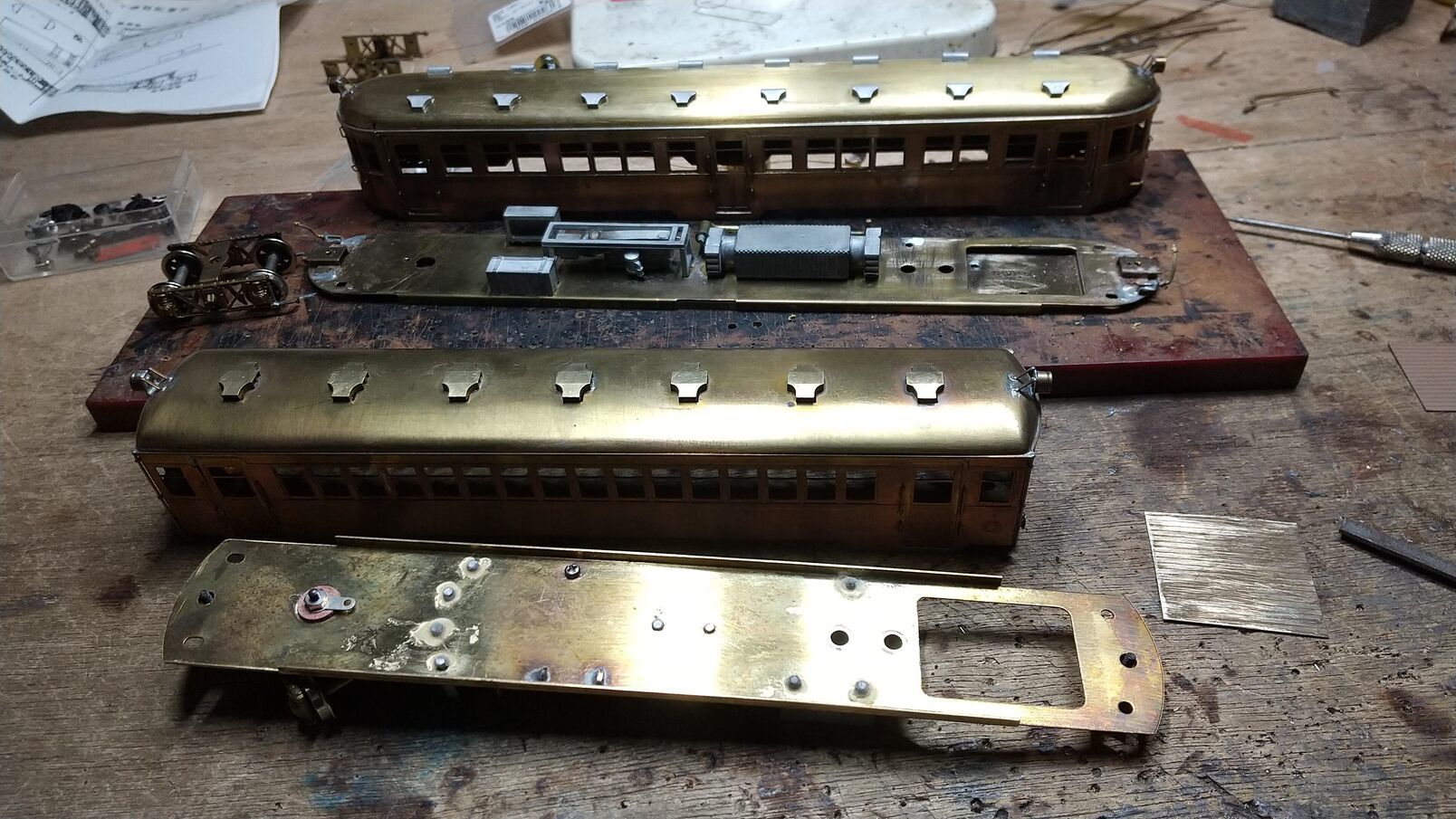鉄道模型製作販売記 江若鉄道キハ07 キハ05 珊瑚模型ベース リファイン