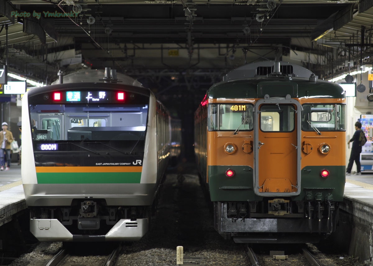 115系×E233系 湘南色並び | ネコキック