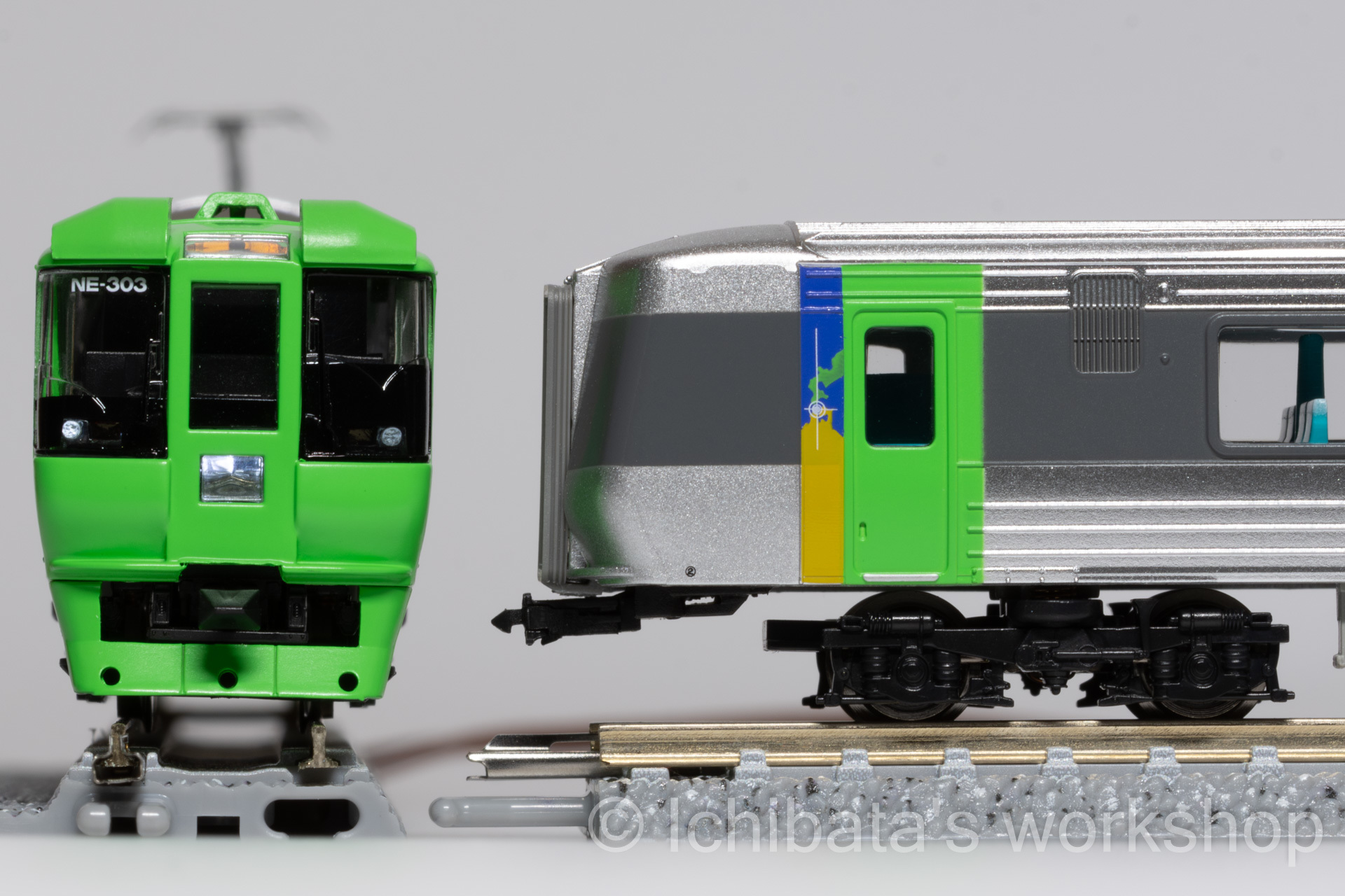 TOMIX 789系スーパー白鳥 製品レビュー - Ichibata's Workshop
