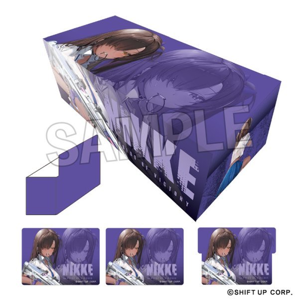サプライ】「勝利の女神：NIKKE」からスリーブ10種・合皮製デッキ