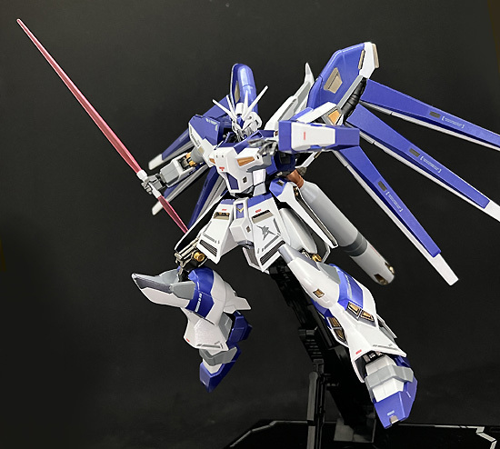 L ROBOT魂 hi-νガンダム スペシャルカラー フィギュア「METAL ROBOT魂
