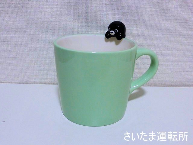 Suicaのペンギン】「のぞきこみマグ（GR）」 | 「Suicaのペンギン