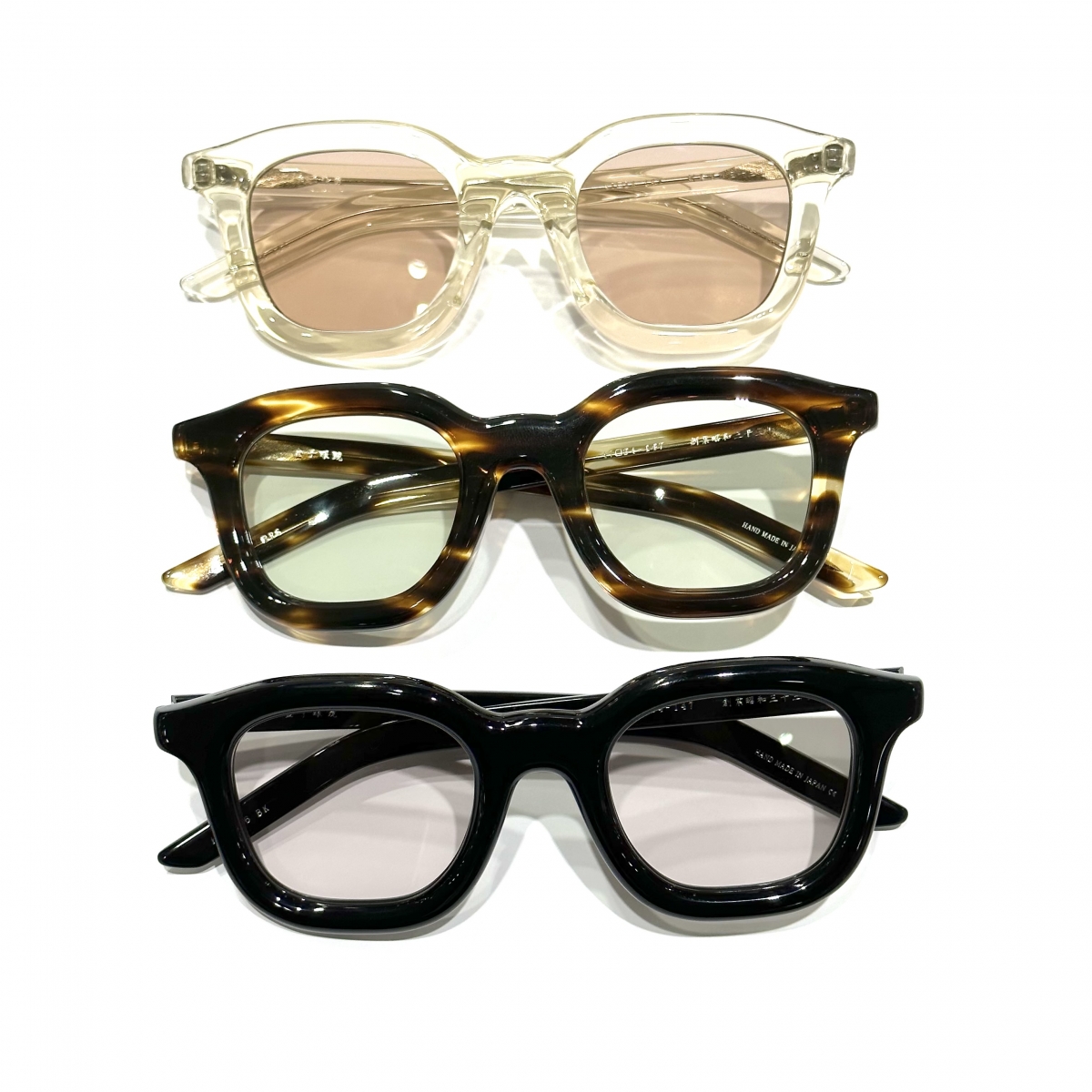 金子眼鏡 style eyes サングラス カラーレンズ ラウンド ボストン 金子
