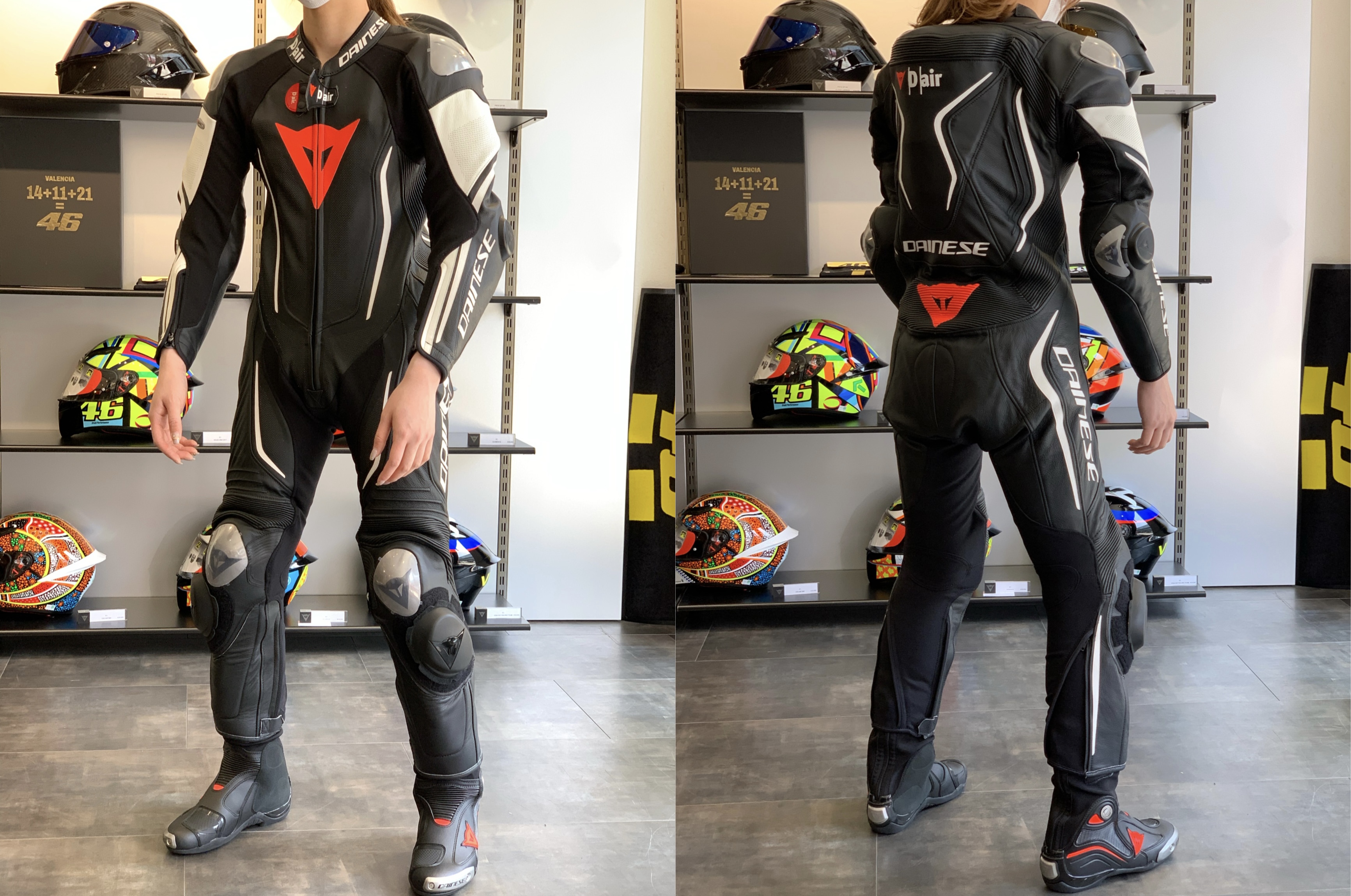 レーシングスーツサイズ感についてのご紹介【レディース】