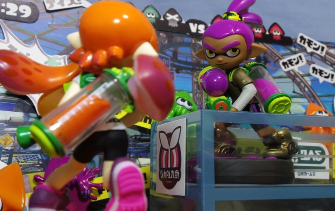 モズク農園ジオラマをゲット！見くびってたけど意外とイカすamiibo展示