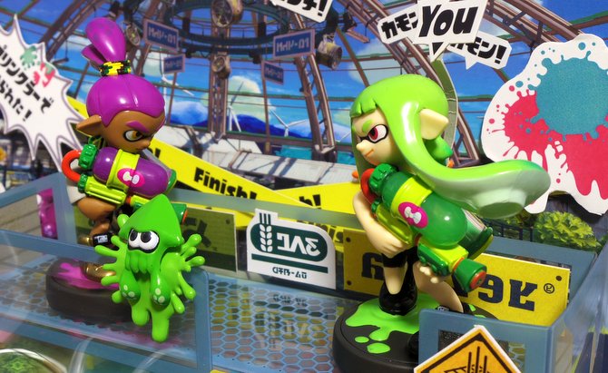 モズク農園ジオラマをゲット！見くびってたけど意外とイカすamiibo展示
